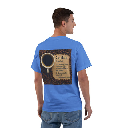Coffee Definition Men's Short-Sleeve Crewneck Tee
