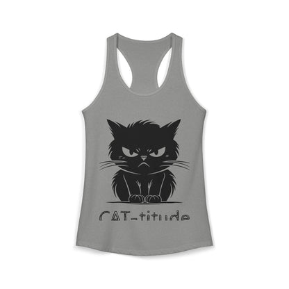 CAT-titude Women's Racerback Tank