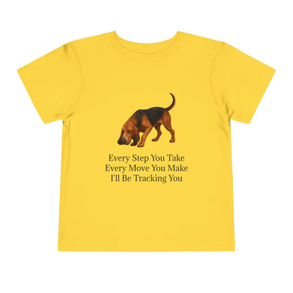 Tracking You Toddler Unisex Short Sleeve Crewneck Tee
