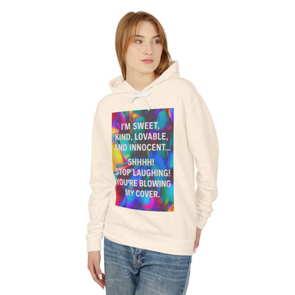 Blowing My Cover Unisex Lightweight Hoodie