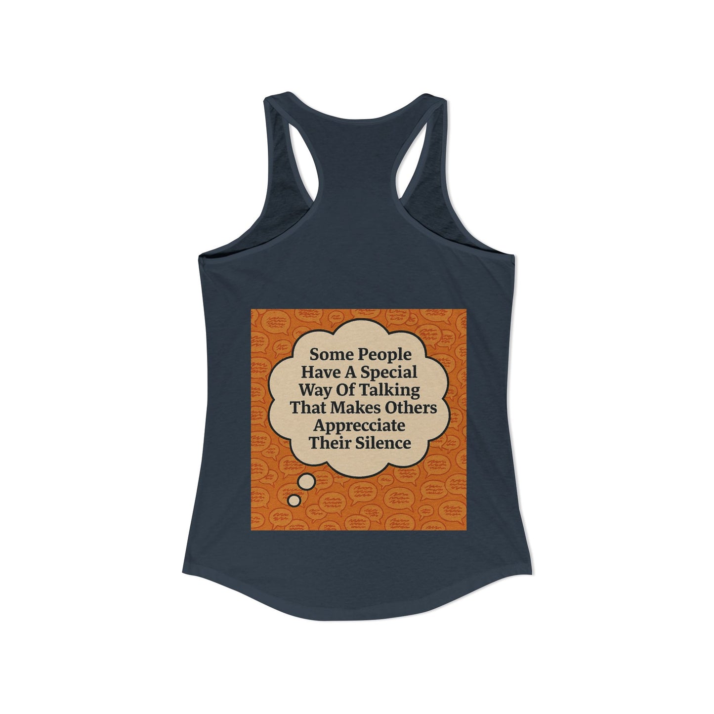 Special Way Of Talking Women's Racerback Tank
