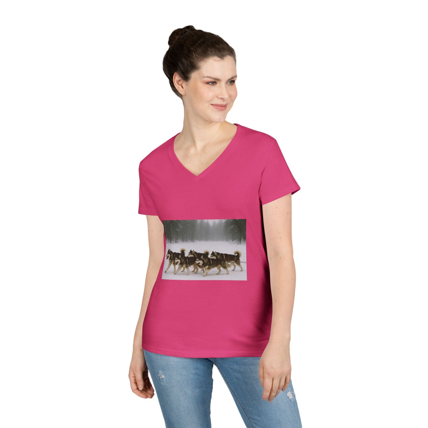 Mush On Women's V-Neck T-Shirt