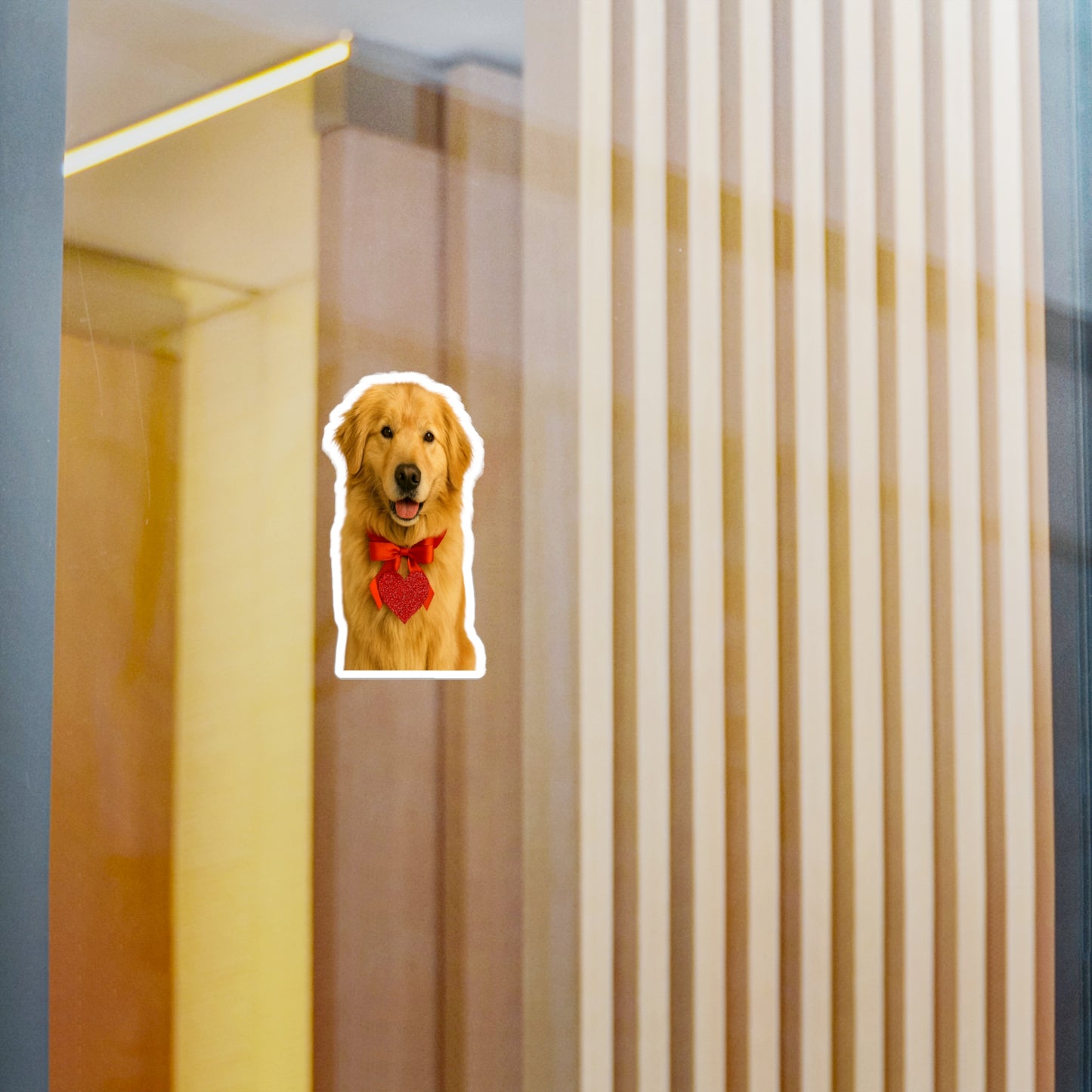 Cupid's Companion Golden Vinyl Decal