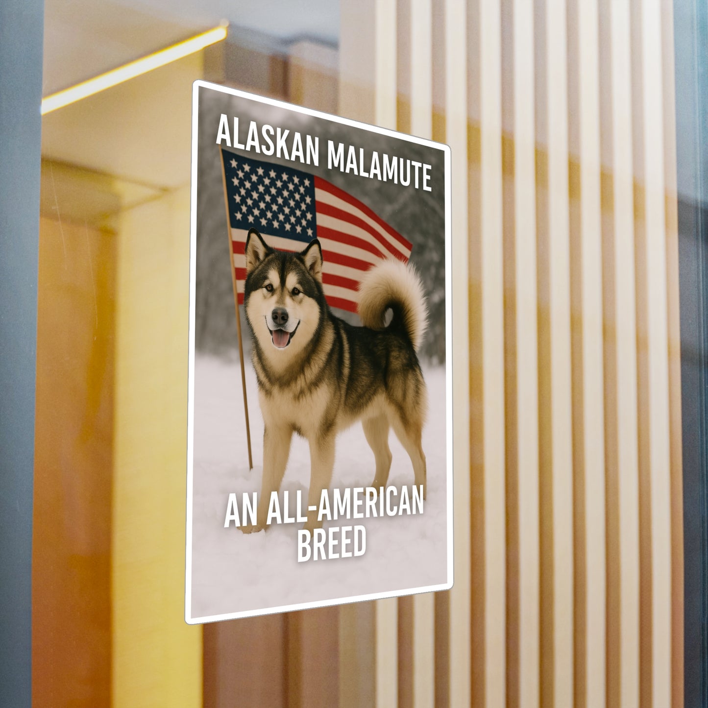 All-American Breed Vinyl Decal