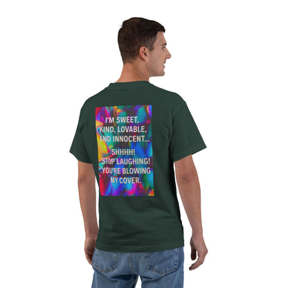 Blowing My Cover Men's Short-Sleeve Crewneck Tee