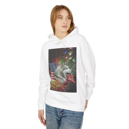 American Malamute Unisex Lightweight Hoodie