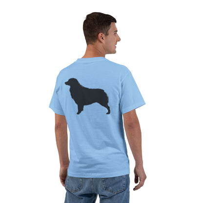 Aussie Silhouette Men's Short-Sleeve Crewneck Tee