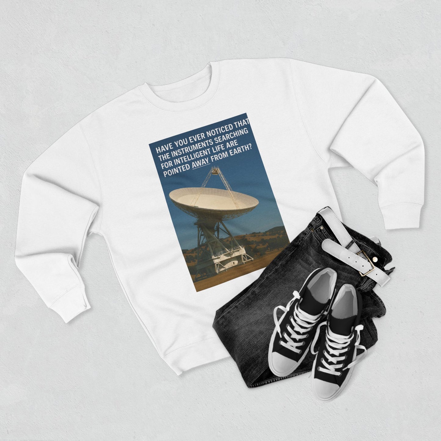 Intelligent Life Unisex Crewneck Sweatshirt