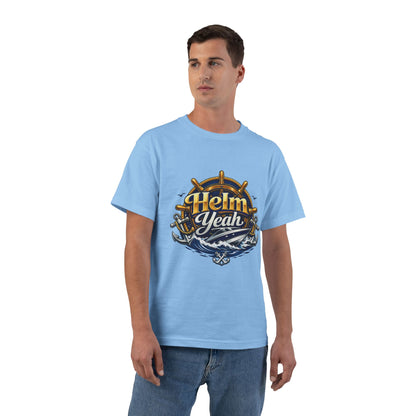 Helm Yeah Men's Short-Sleeve Crewneck Tee