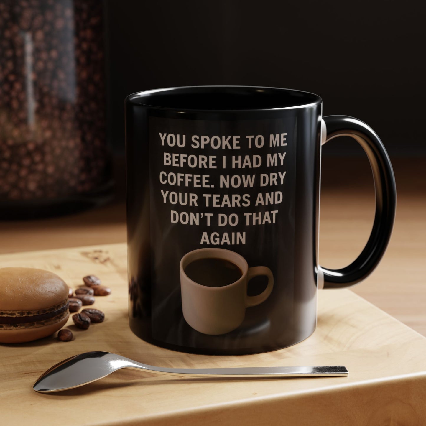 Dry Your Tears 2-Tone Coffee Mug