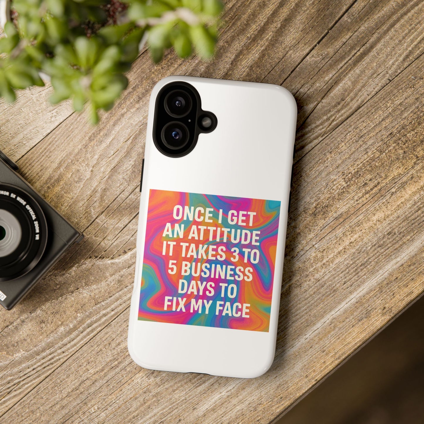 Fix My Face iPhone Case
