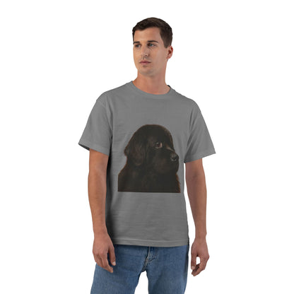 Newfie Head Men's Short-Sleeve Crewneck Tee