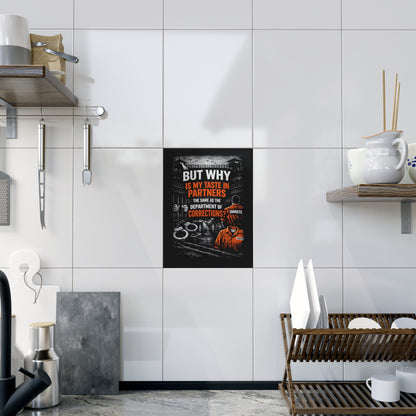 Department Of Corrections Ceramic Photo Tile
