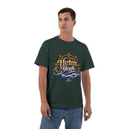 Helm Yeah Men's Short-Sleeve Crewneck Tee