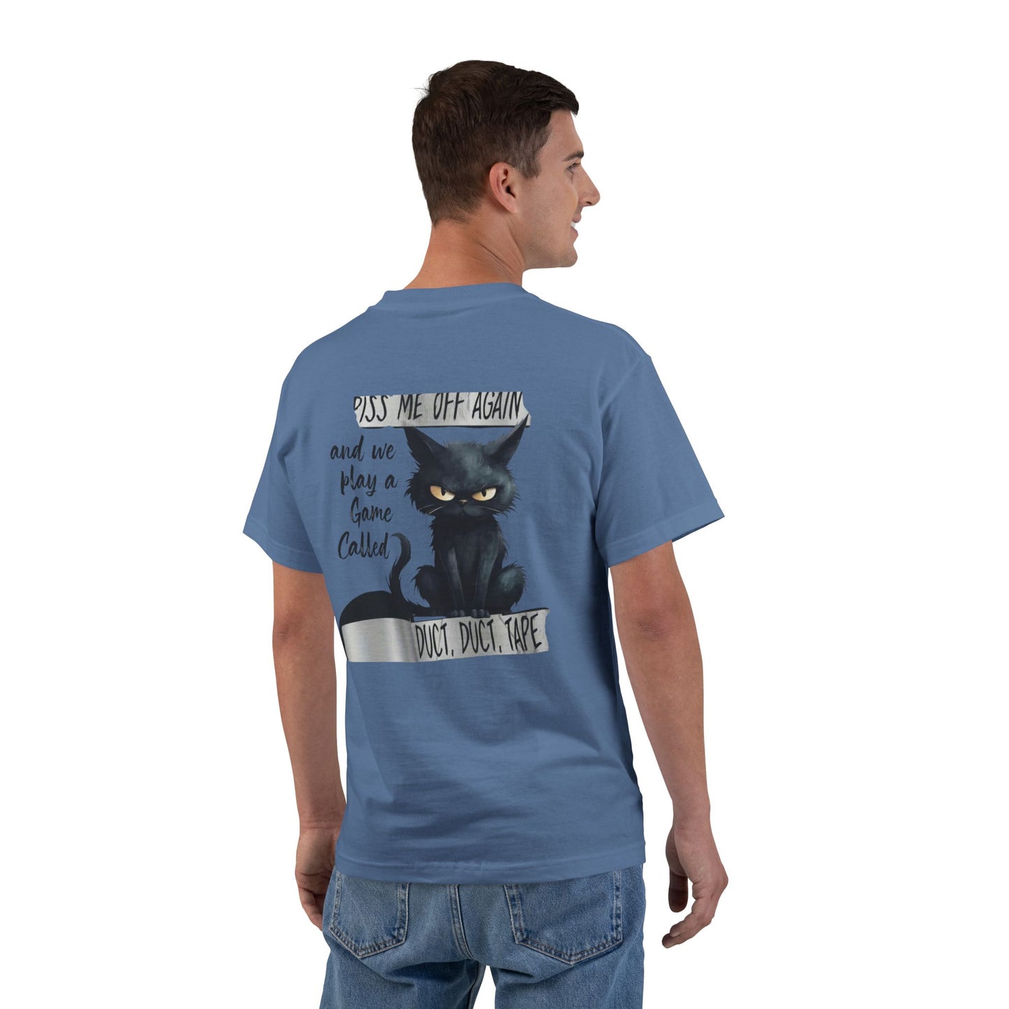 Duct, Duct, Tape Men's Short-Sleeve Crewneck Tee