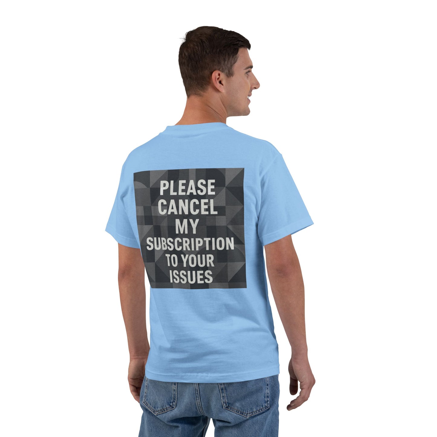 Cancel My Subscription Men's Short-Sleeve Crewneck Tee