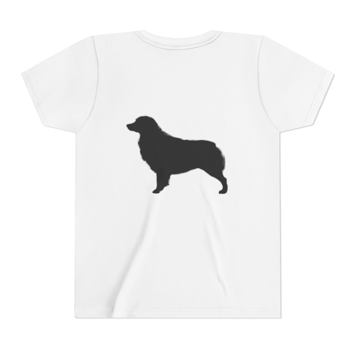 Aussie Silhouette Youth Unisex Short Sleeve Crewneck Tee