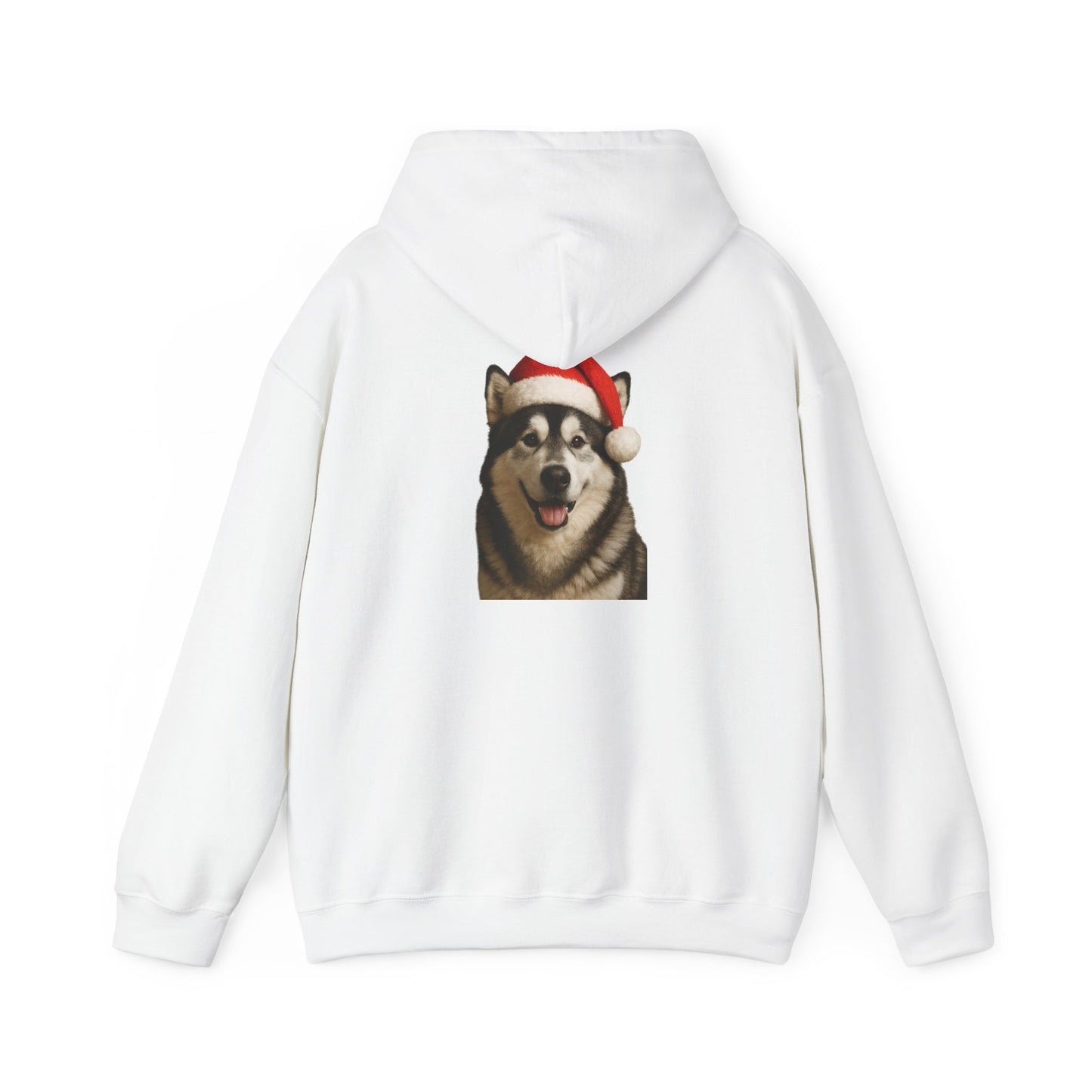 Santa Paws Malamute Unisex Hoodie