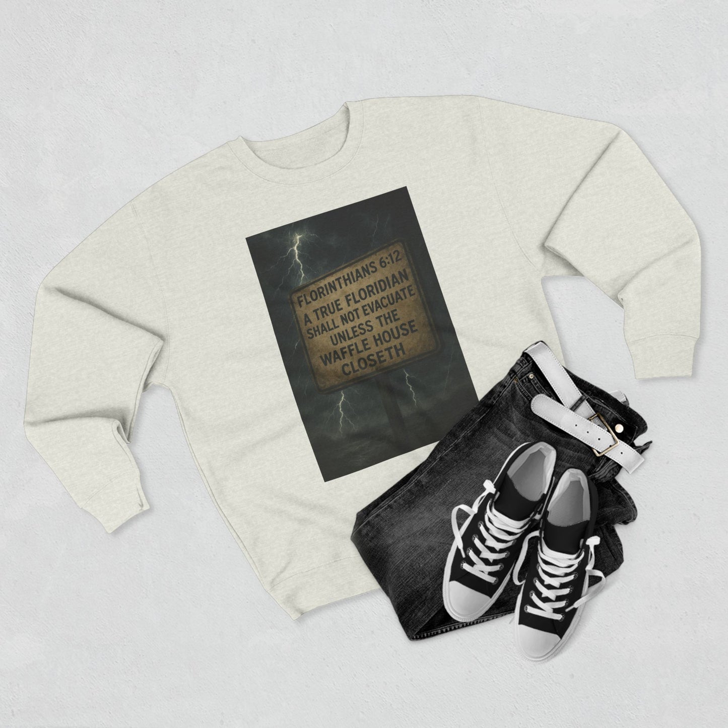 Florinthians 6:12 Unisex Crewneck Sweatshirt