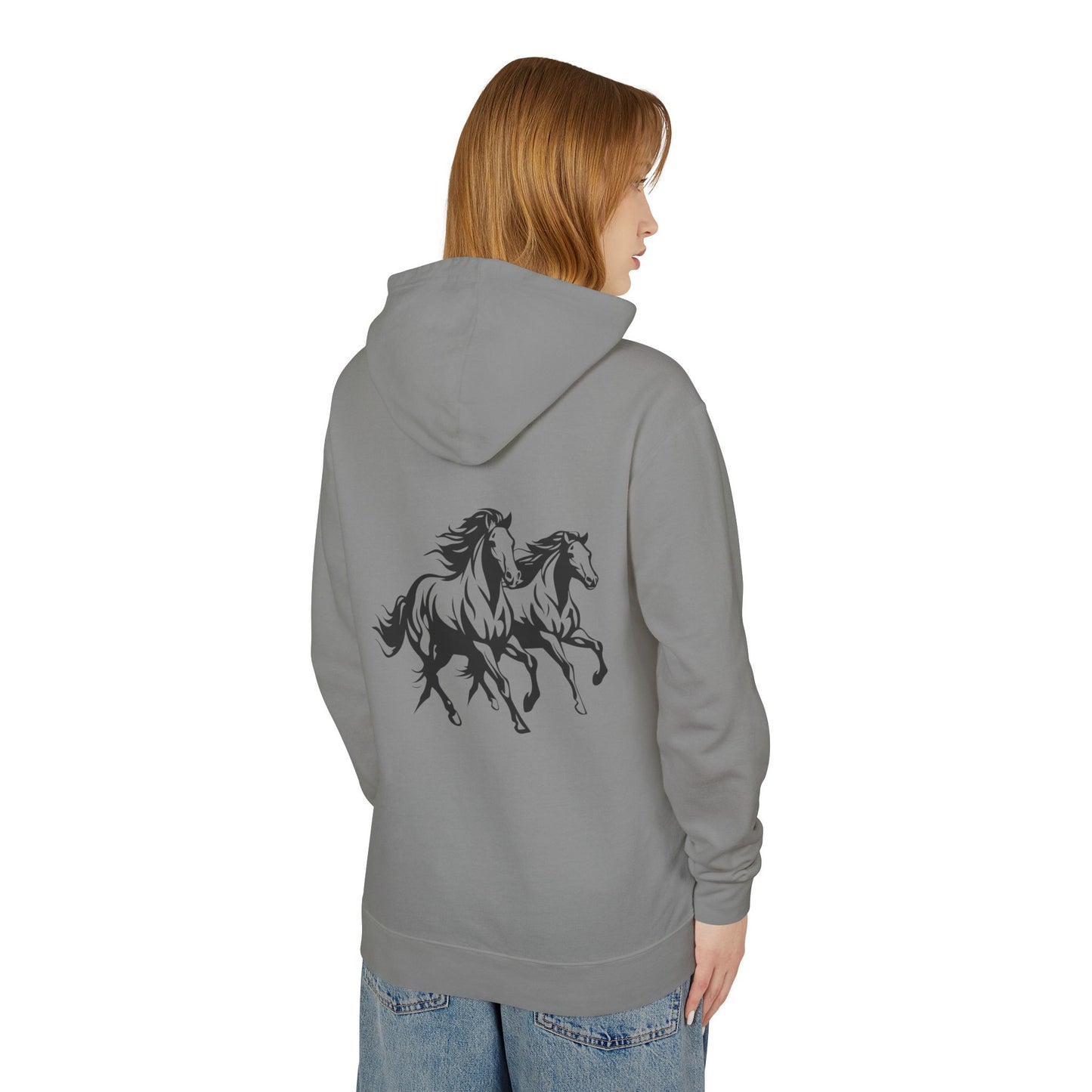 Horsin' Around Unisex Lightweight Hoodie