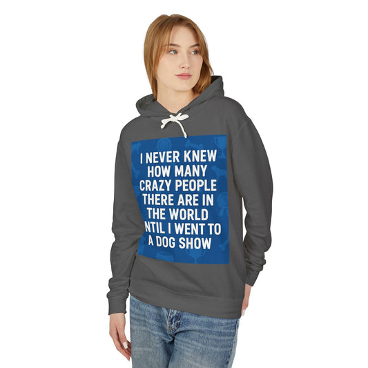 Never Knew Unisex Lightweight Hoodie