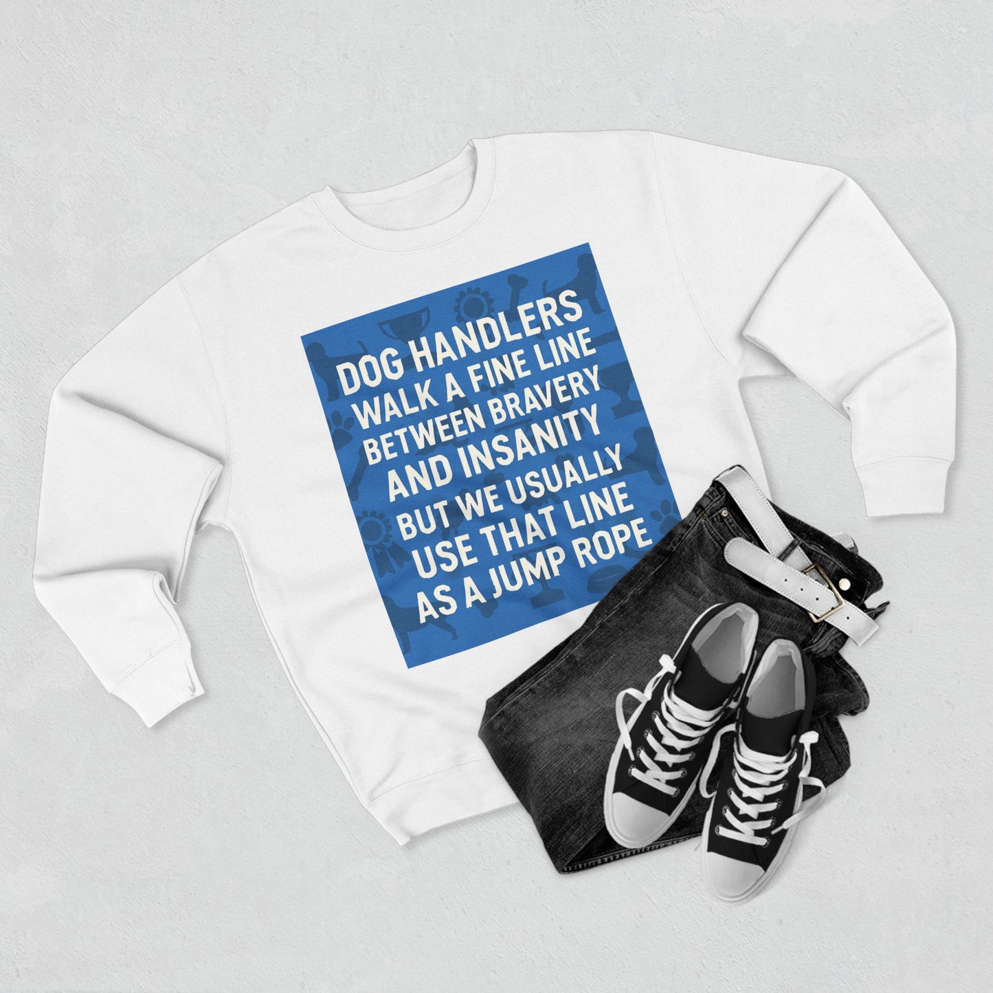 Jump Rope Unisex Crewneck Sweatshirt