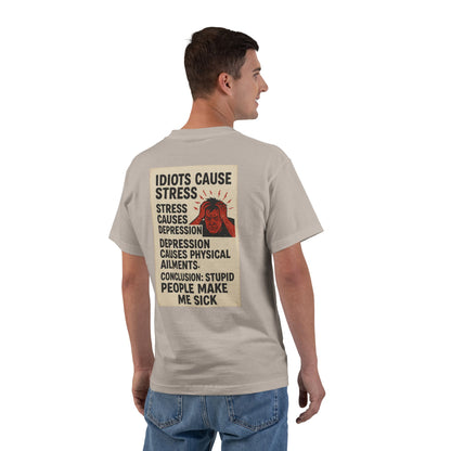 Stupid People Men's Short-Sleeve Crewneck Tee
