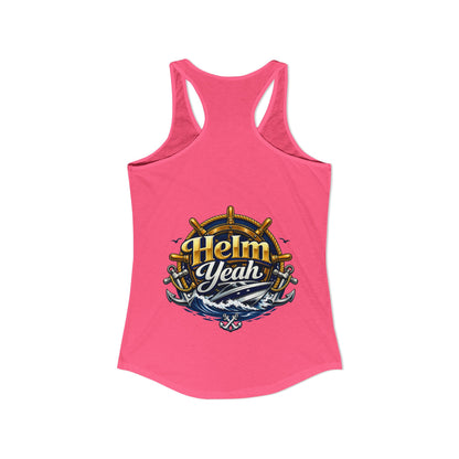 Helm Yeah Women's Racerback Tank