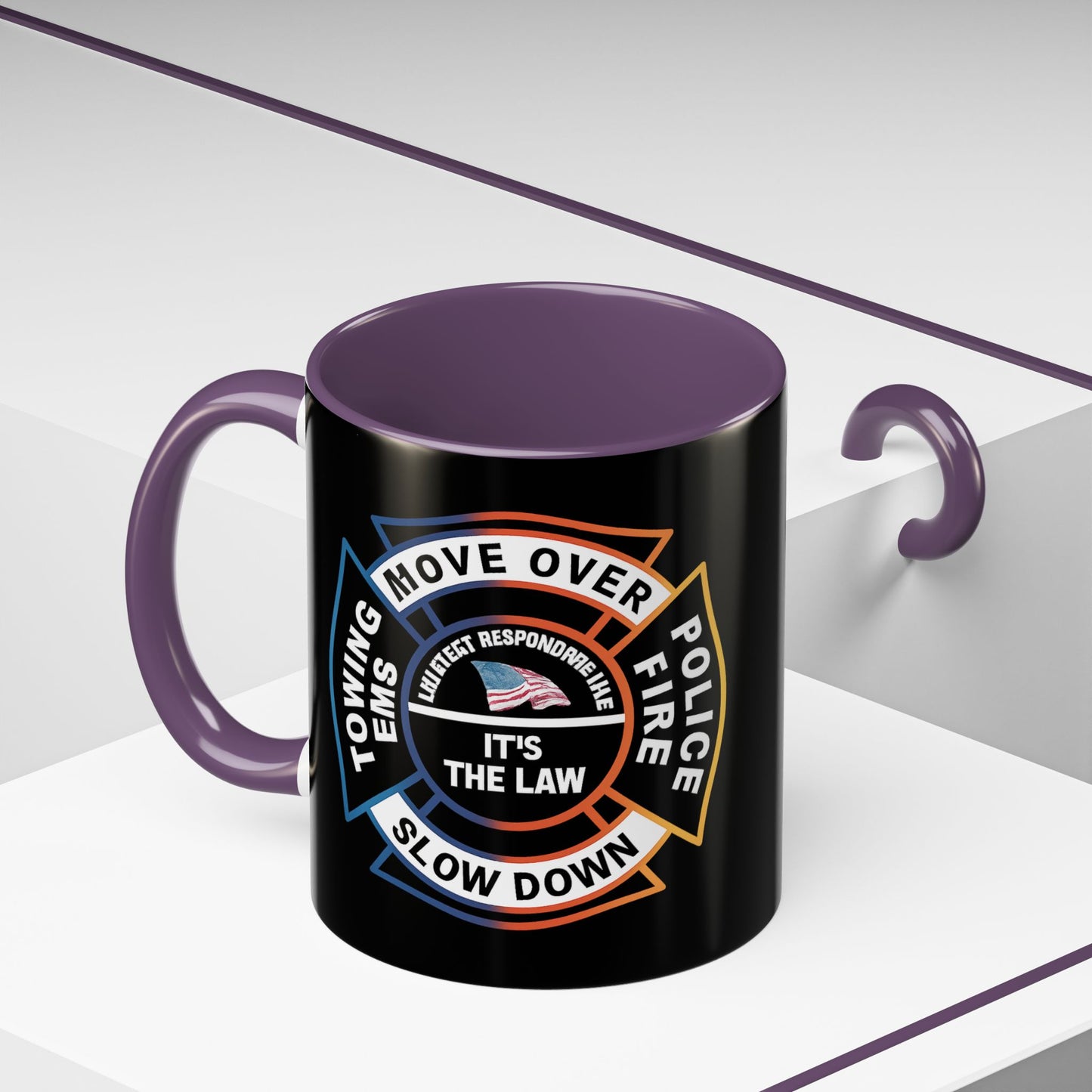 Let First Responders Live 2-Tone Coffee Mug