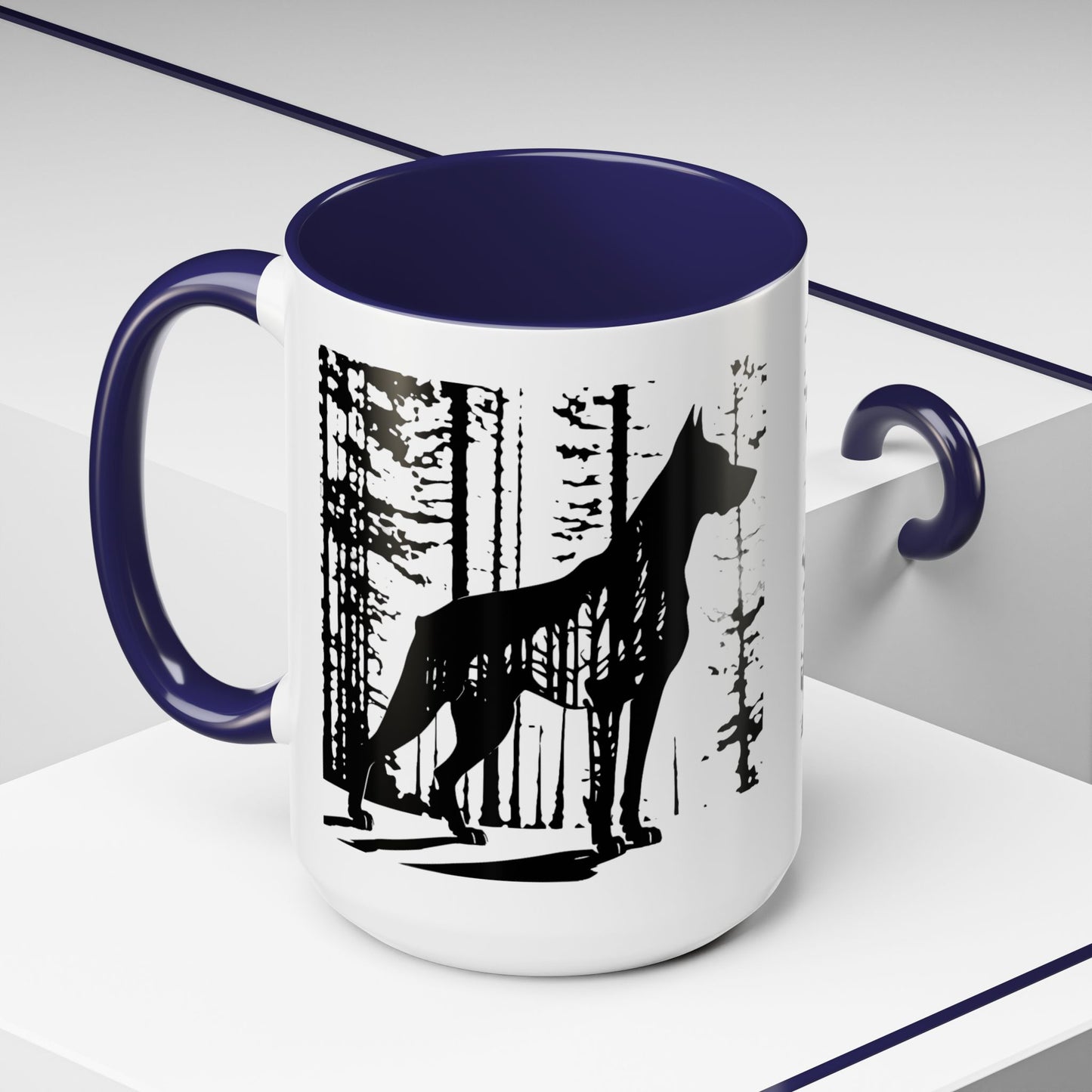 Watchful Eyes 2-Tone Coffee Mug