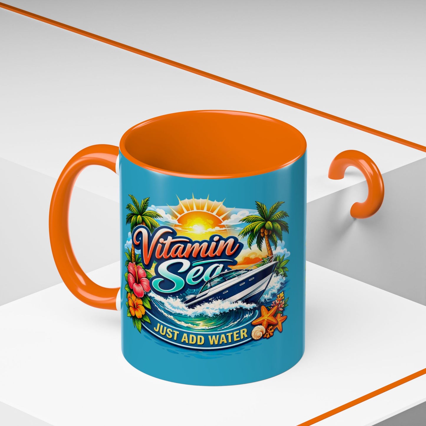 Vitamin Sea 2-Tone Coffee Mug