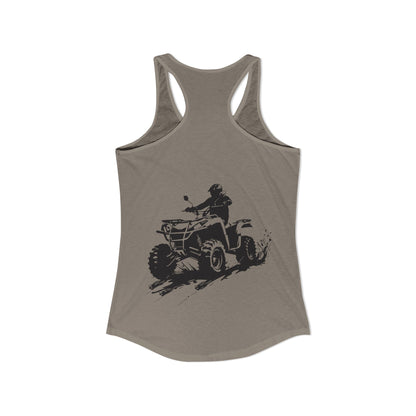 Slingin' Mud Quad Women's Racerback Tank