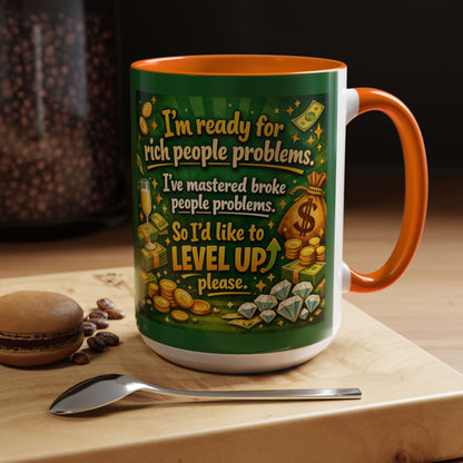 Level Up 2-Tone Coffee Mug