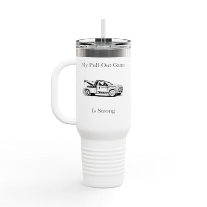 Pull Out Wheel Lift Tow Truck Insulated Travel Mug
