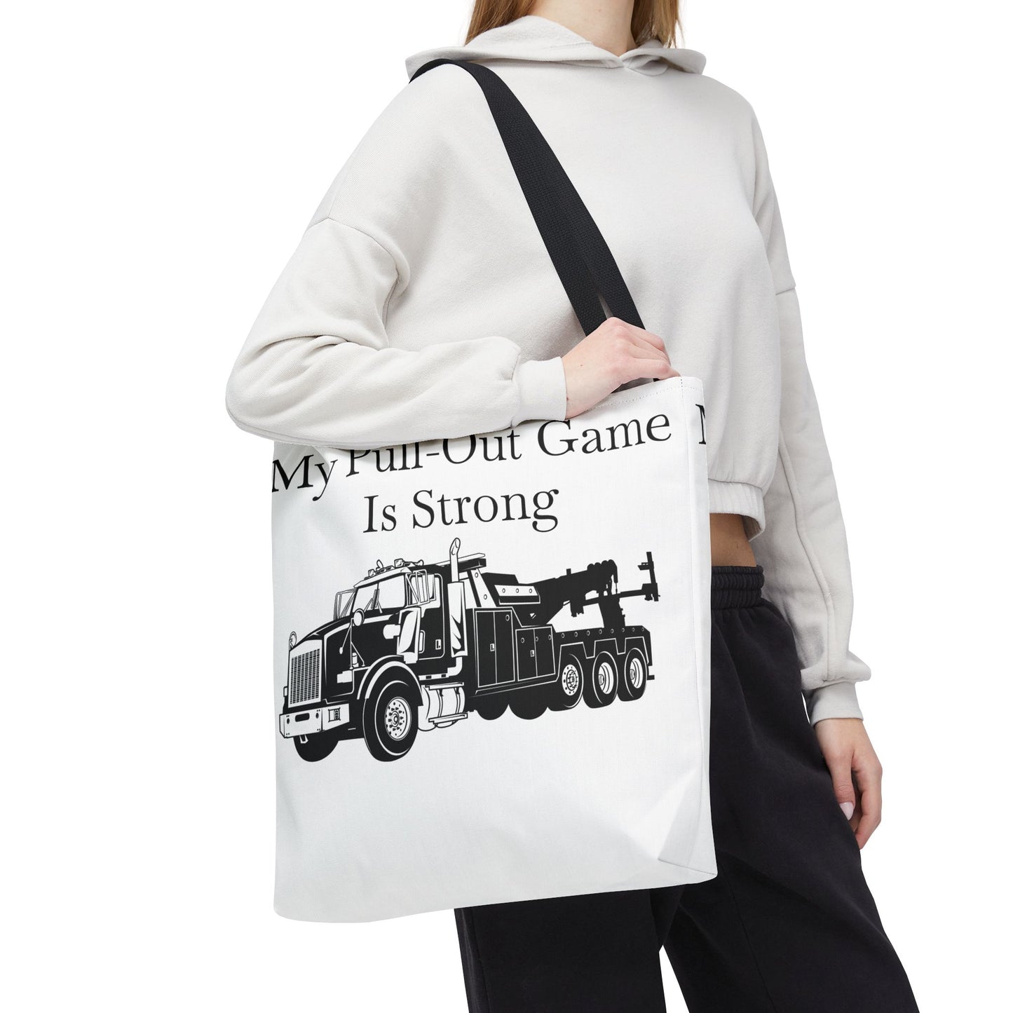 Pull Out Heavy Tow Truck Tote Bag