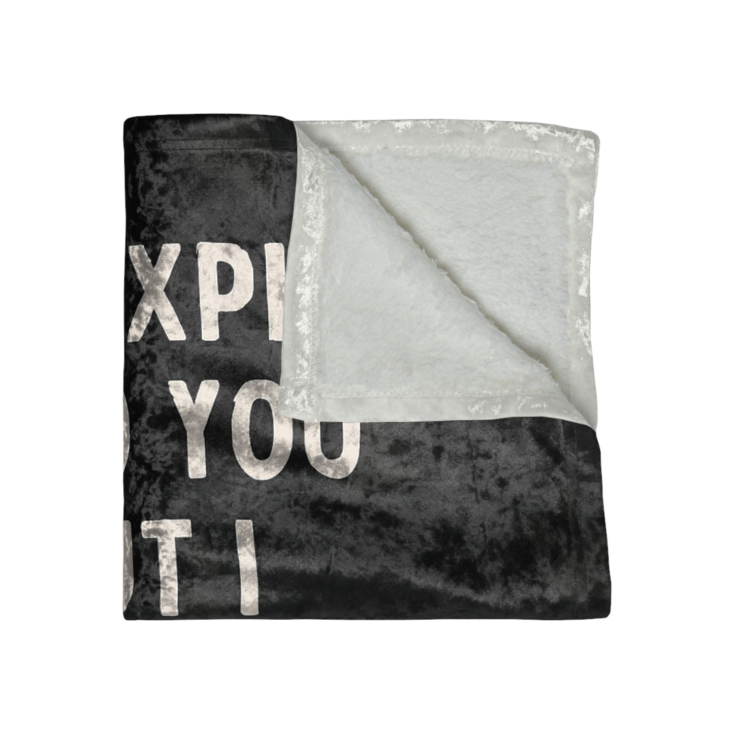 I Cannot Understand It For You Velvet Blanket