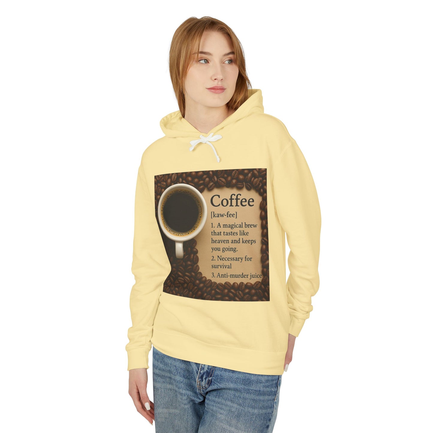 Coffee Definition Unisex Lightweight Hoodie