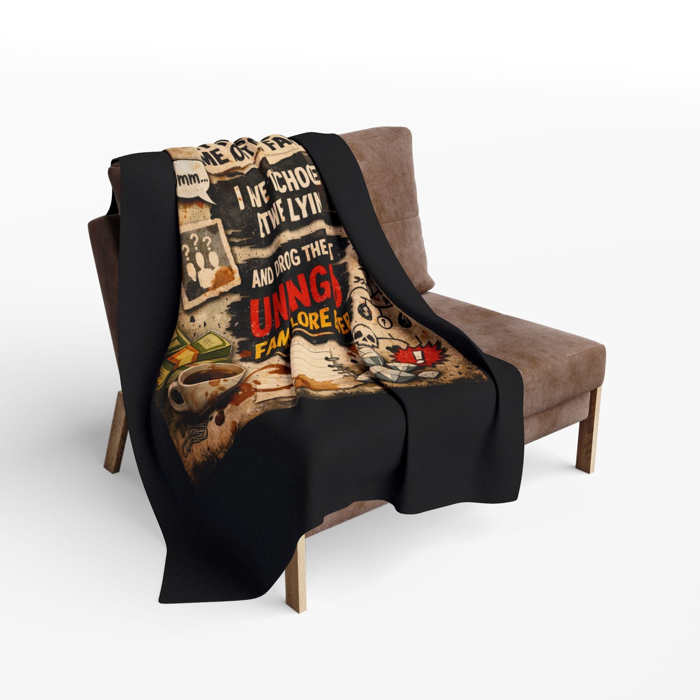 Unhinged Family Arctic Fleece Blanket
