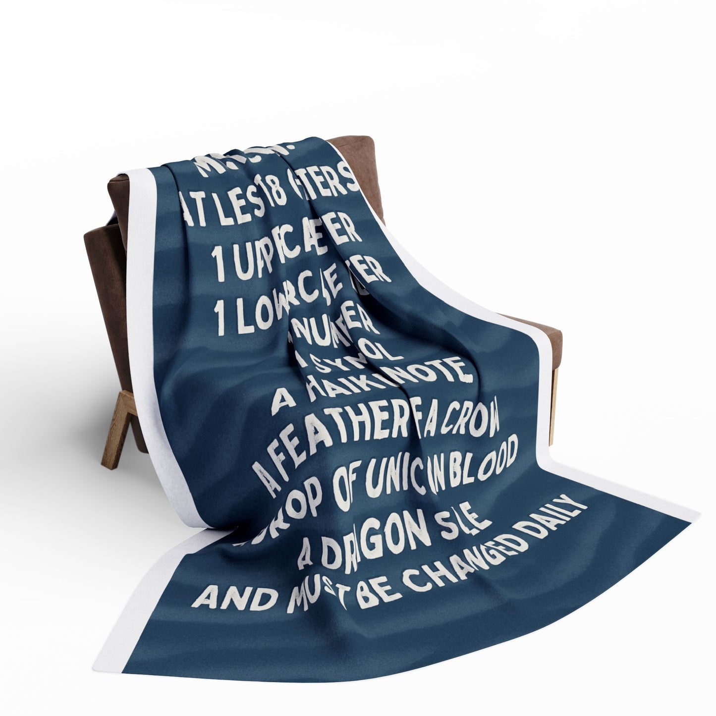 Password Arctic Fleece Blanket
