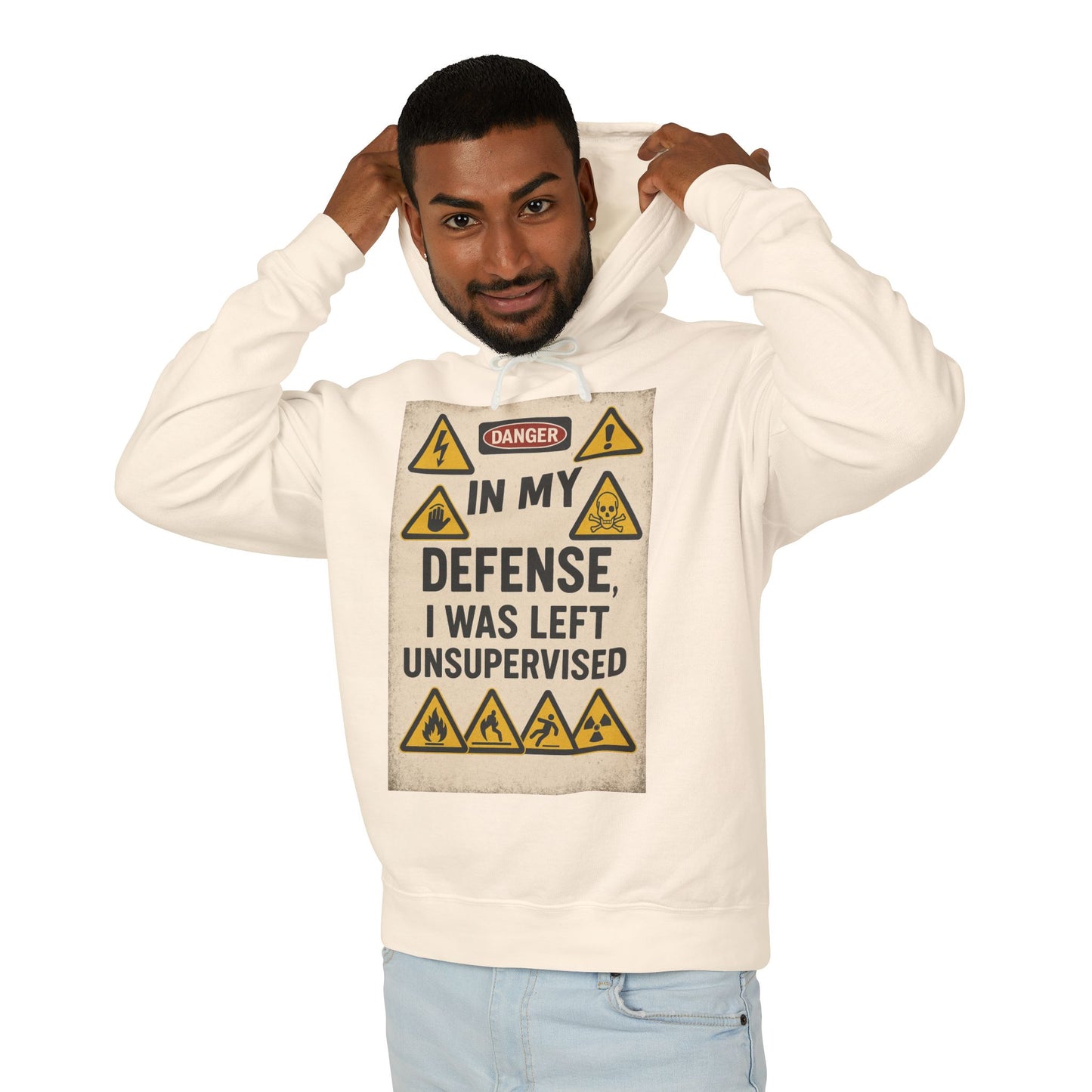 Unsupervised Unisex Lightweight Hoodie