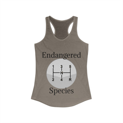Endangered Species Women's Racerback Tank