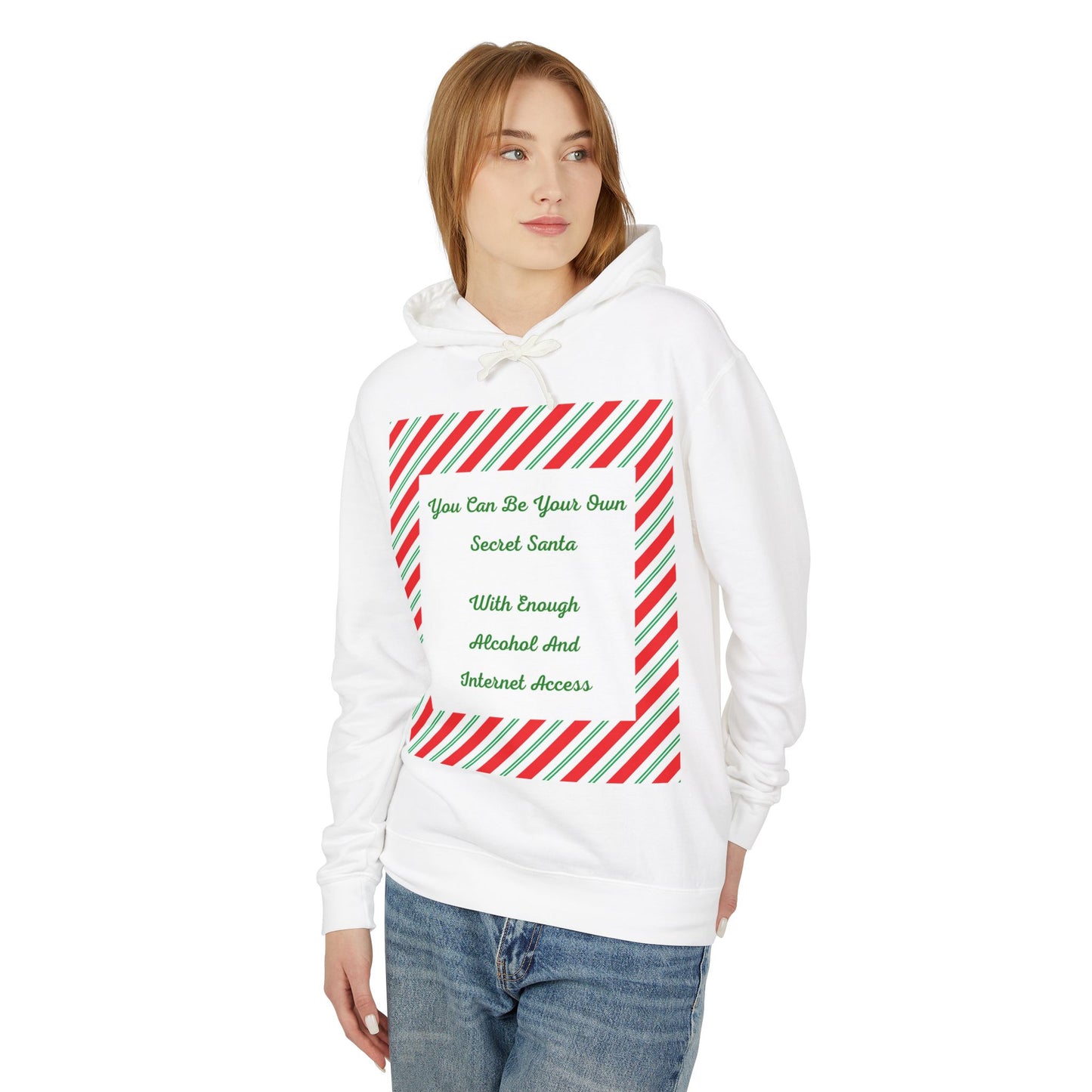 Your Own Secret Santa Unisex Lightweight Hoodie