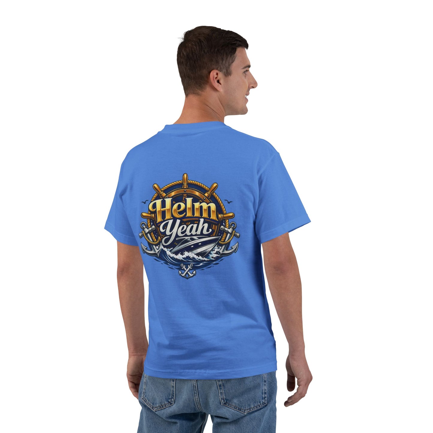 Helm Yeah Men's Short-Sleeve Crewneck Tee