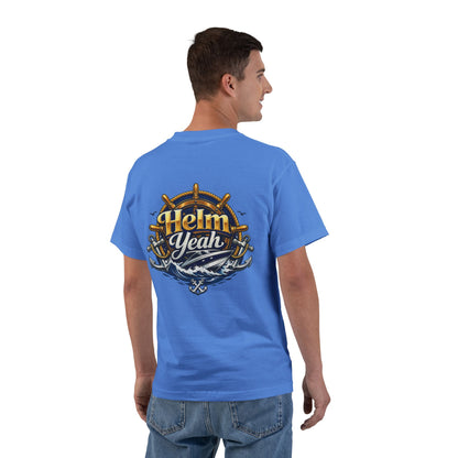 Helm Yeah Men's Short-Sleeve Crewneck Tee