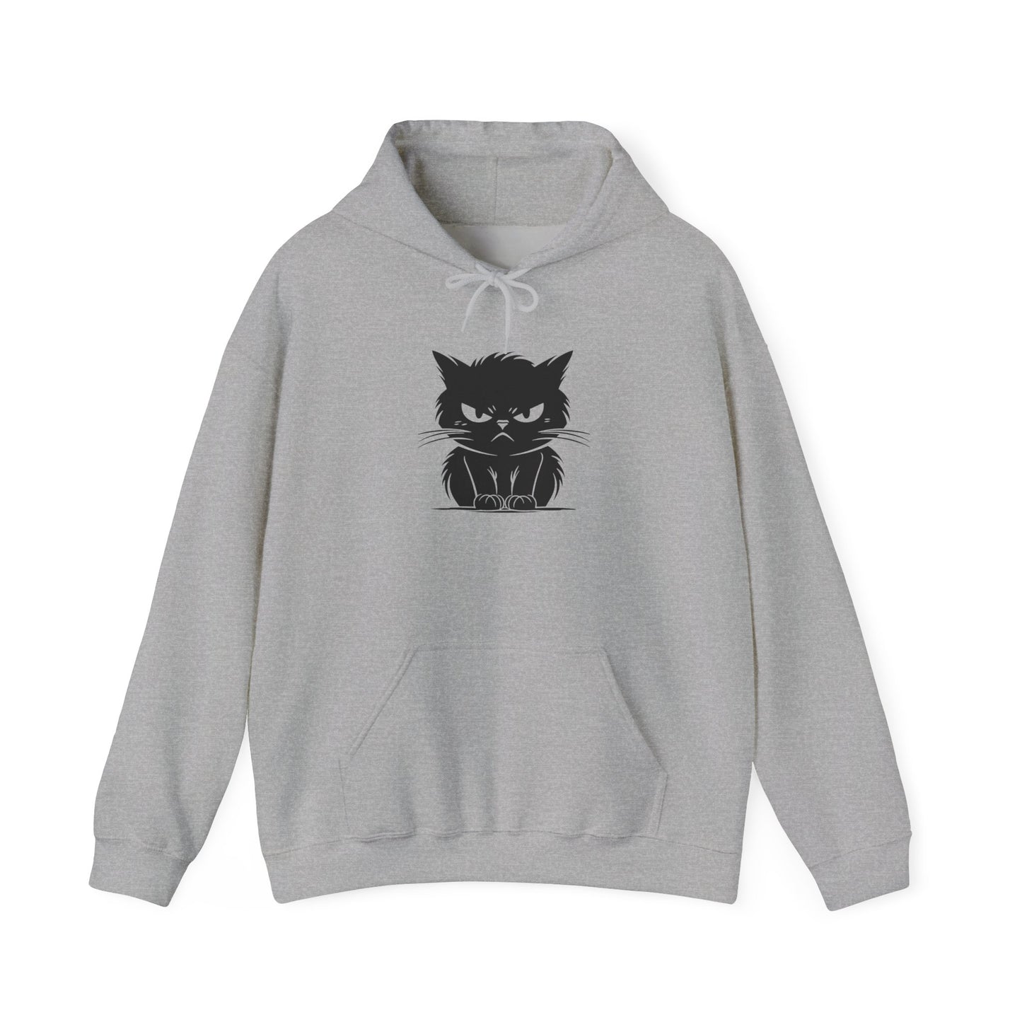 Angry Cat Unisex Hoodie