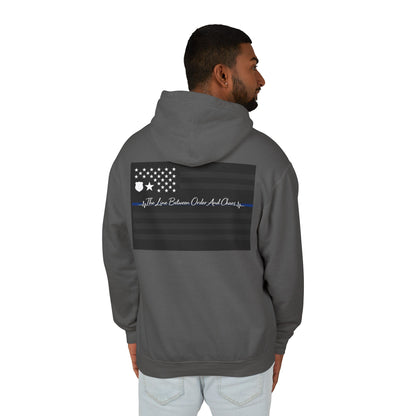 Thin Blue Line Unisex Lightweight Hoodie