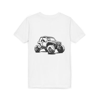 Off The Beaten Path Side By Side Youth Unisex Short Sleeve Crewneck Tee