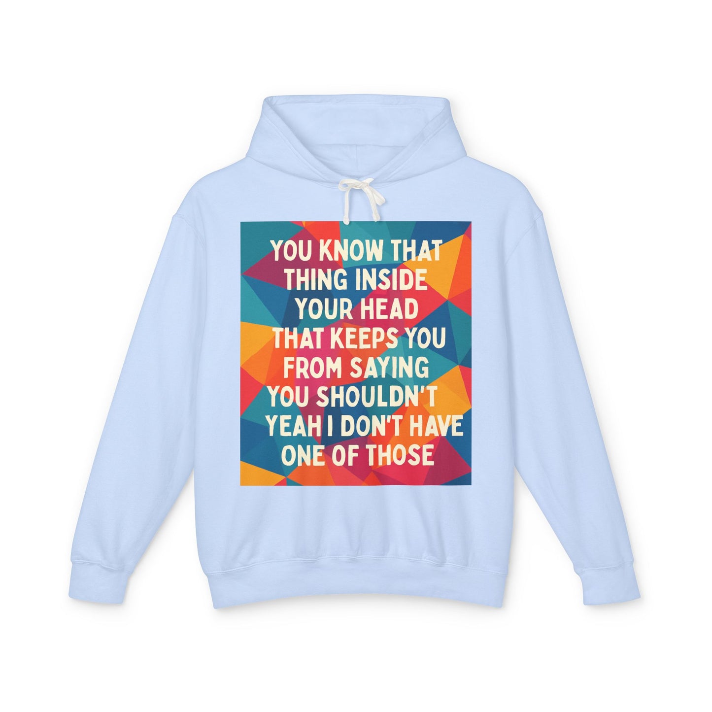 No Filter Unisex Lightweight Hoodie