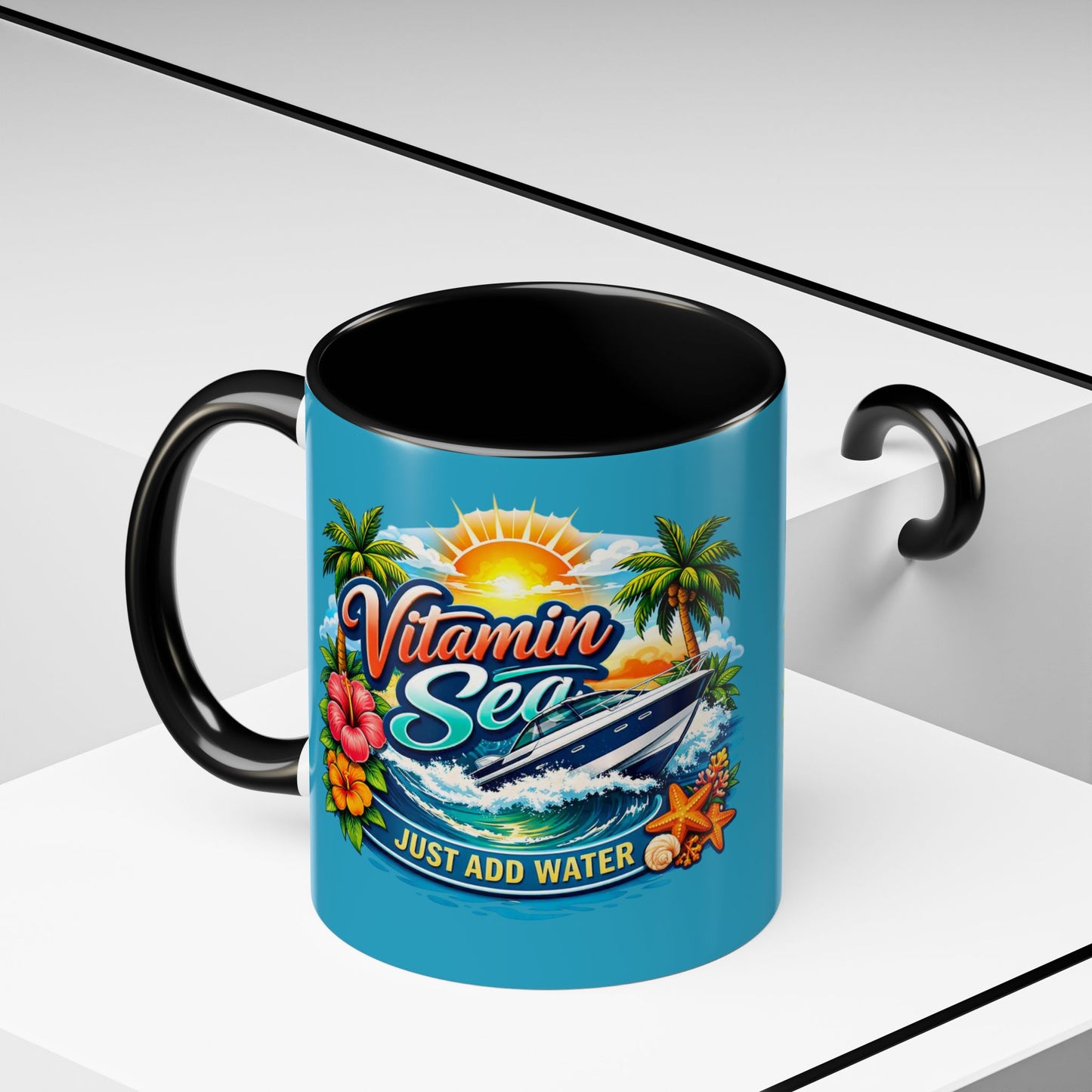 Vitamin Sea 2-Tone Coffee Mug
