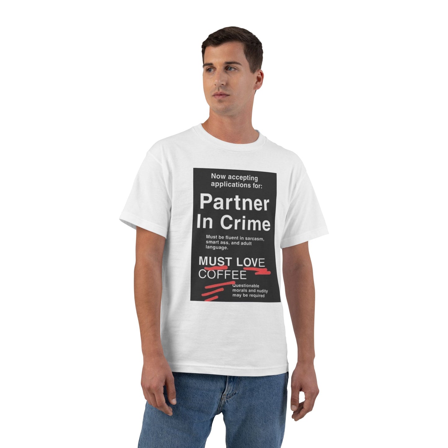 Partner In Crime Men's Short-Sleeve Crewneck Tee